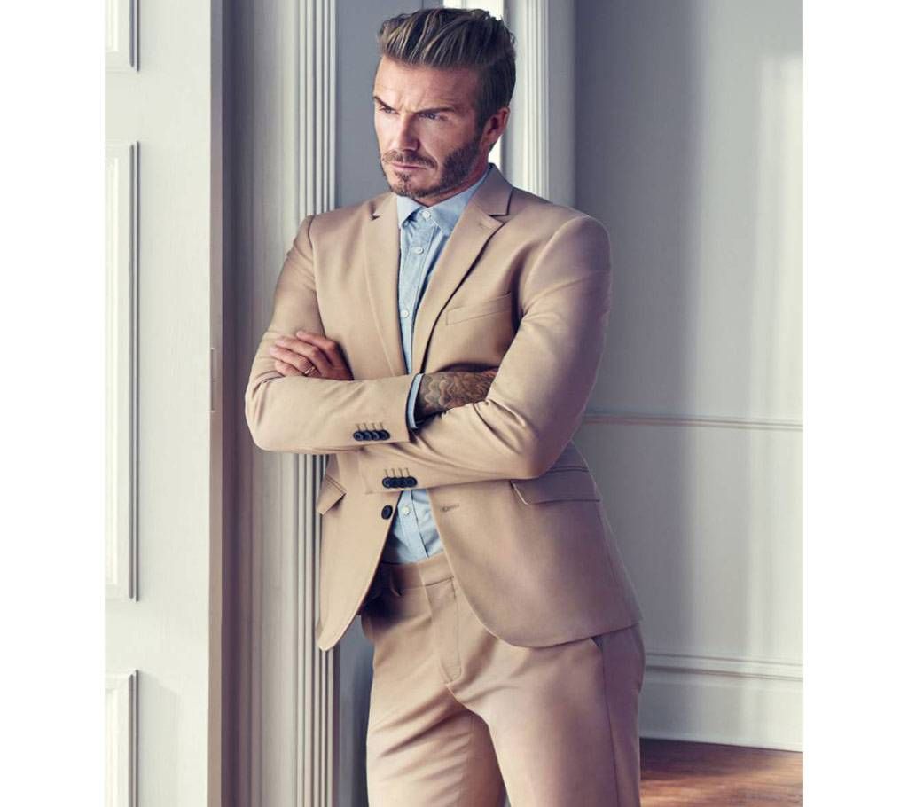 Long Sleeve Casual Blazer - Cream