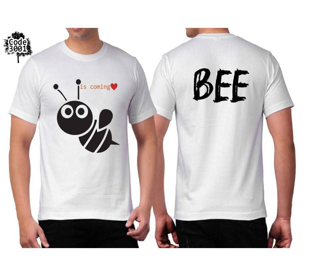 Valentine Gents Half Sleeve Cotton T-Shirt