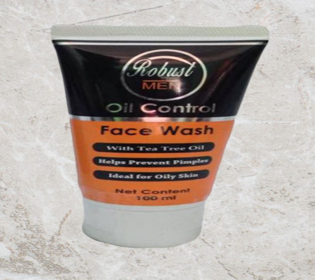 Robust Men Oil Control Face-wash (100 ml) China