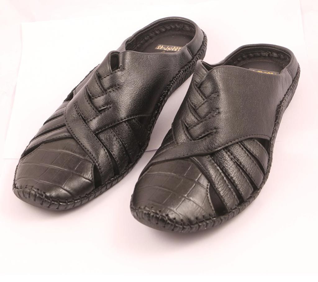100% genuine leather sandals