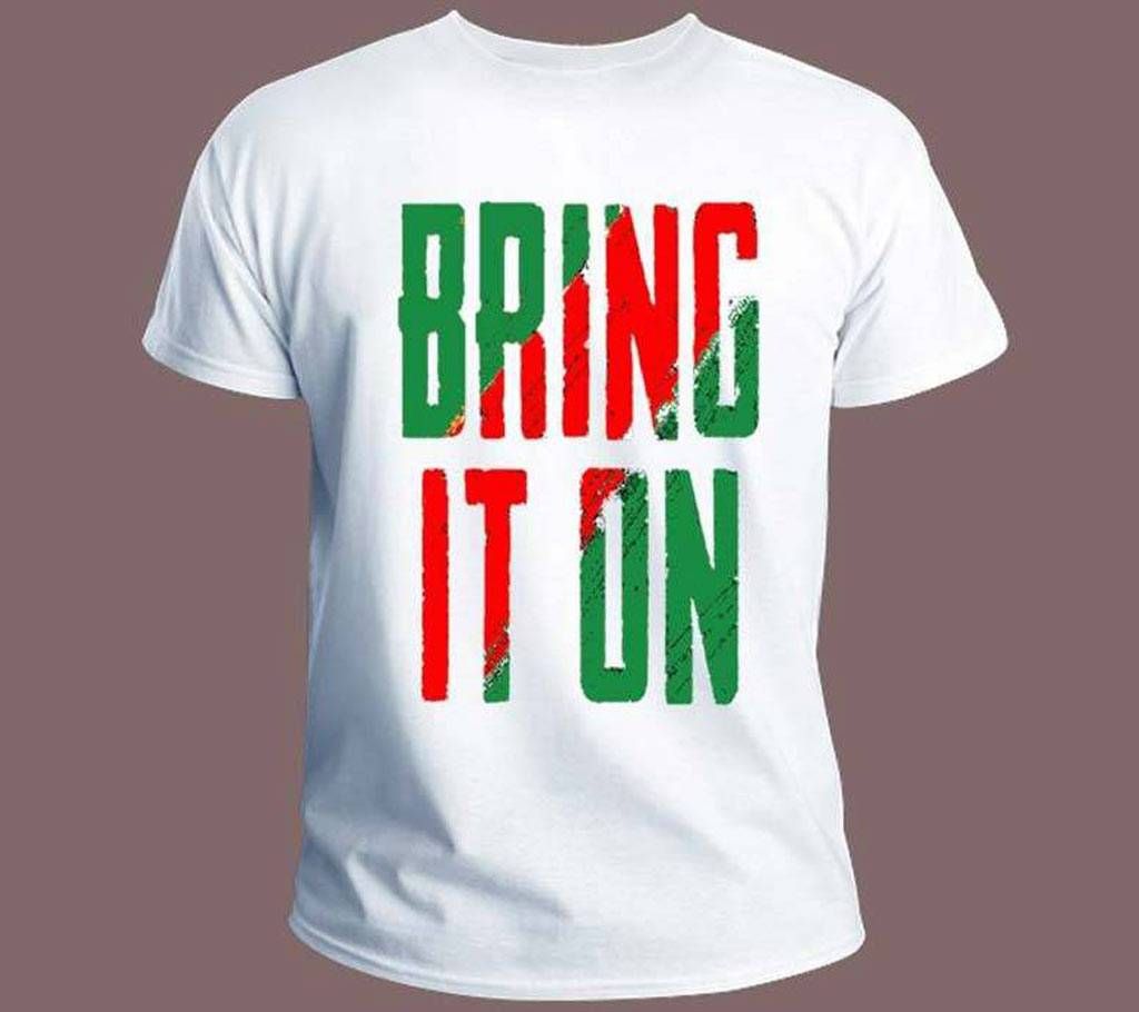BrinG iT On Menz Half Sleeve T-Shirt