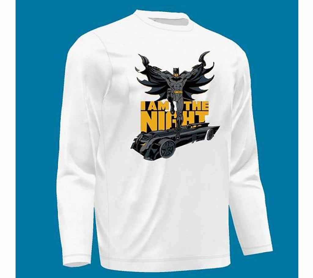 Menz Batman Full Sleeve T-Shirt