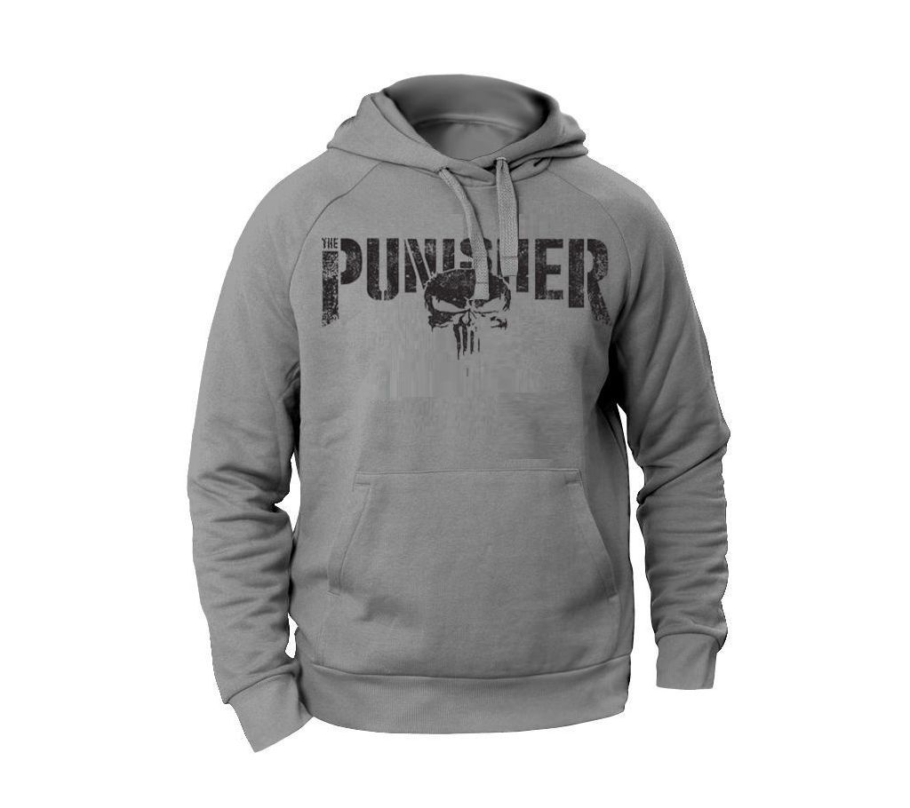 Trendy Hoodie Ash Punisher