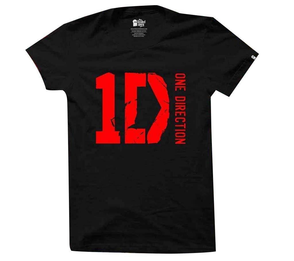 One Direction Black Gents Summer T-Shirt