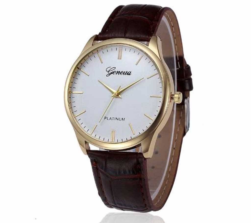 Analogue display wrist watch for men 