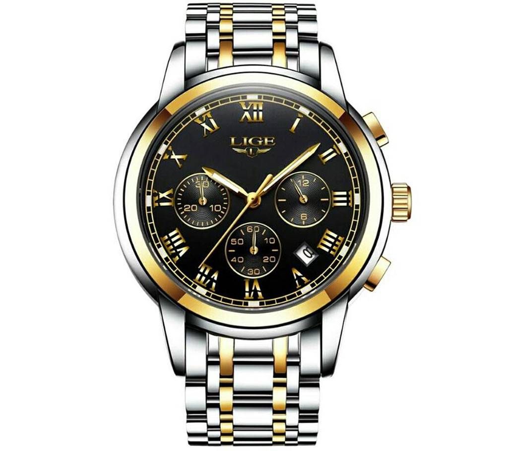 LIGE Centrix Mens Wrist Watch