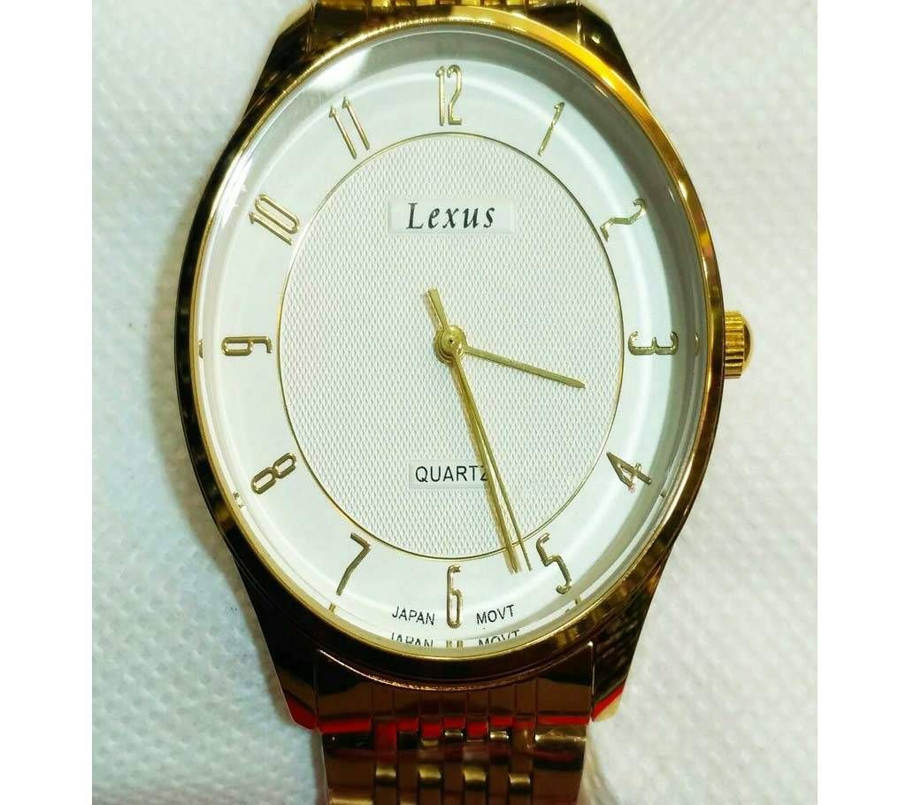 Lexus casual wrist watch for men copy 