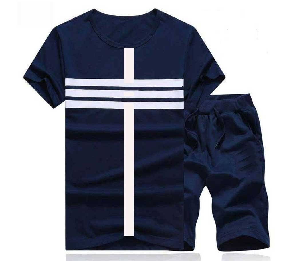 2 IN 1 Menz Round neck T-Shirt