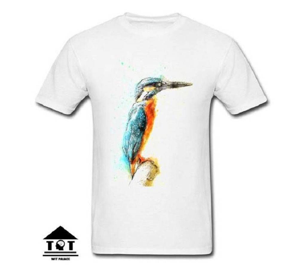 The Bird Gents Half Sleeve Cotton T-Shirt