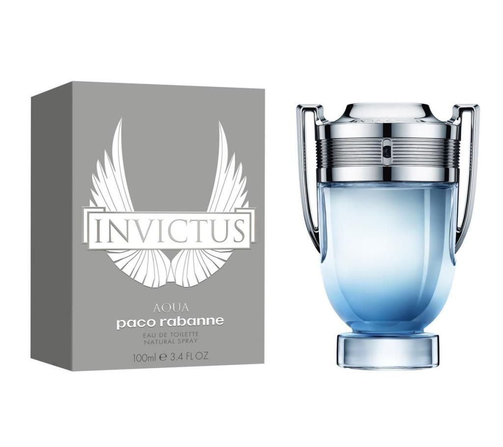 PACO RABANNE  INVICTUS AQUA 100ML 2018 NEW import from dubai