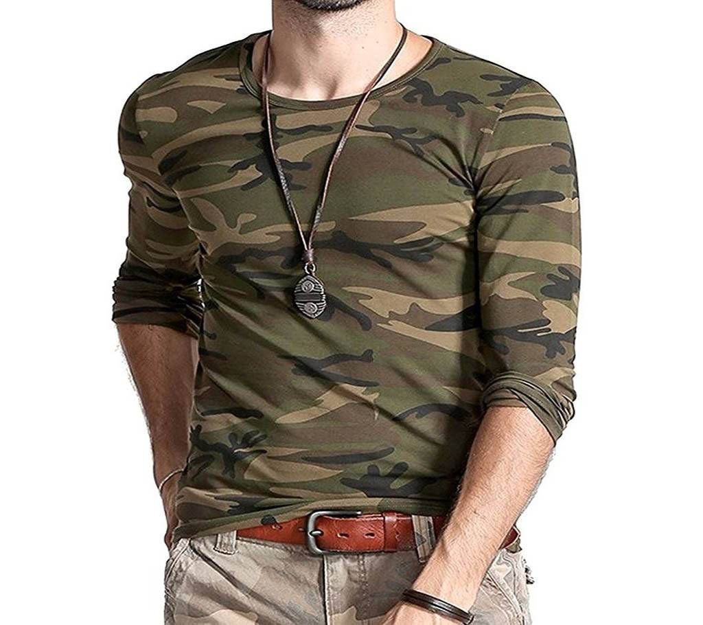 Lakbuas  Full Sleeve men's Round neck t-shirt.