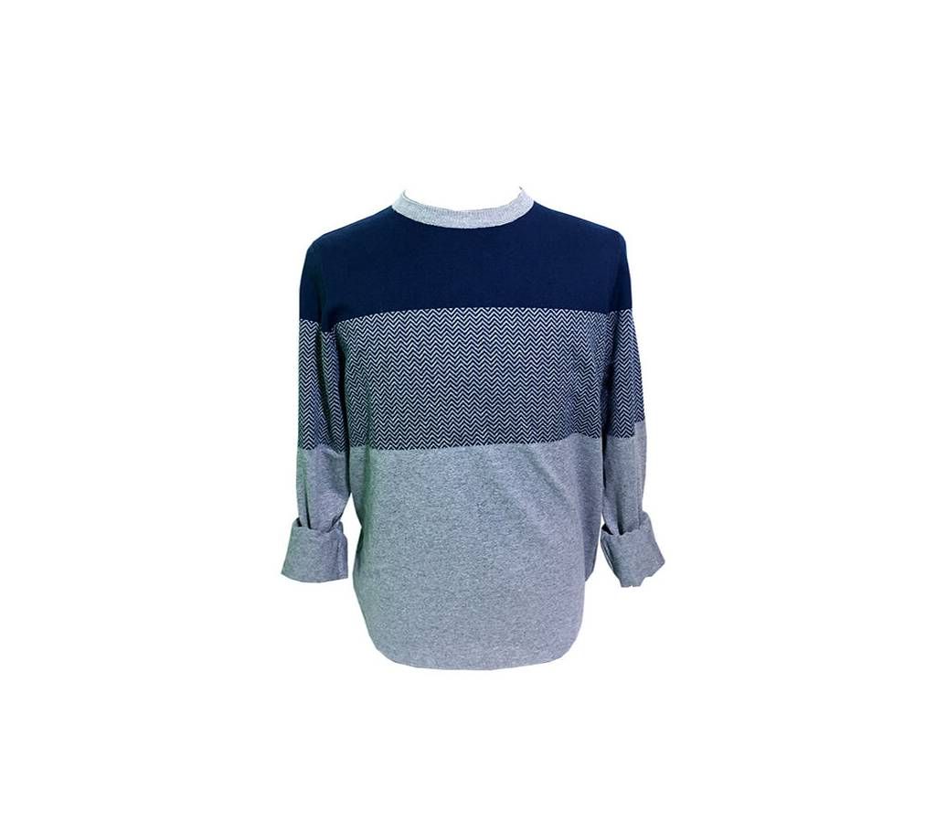 Stripe Long Sleeve T-Shirt for Men