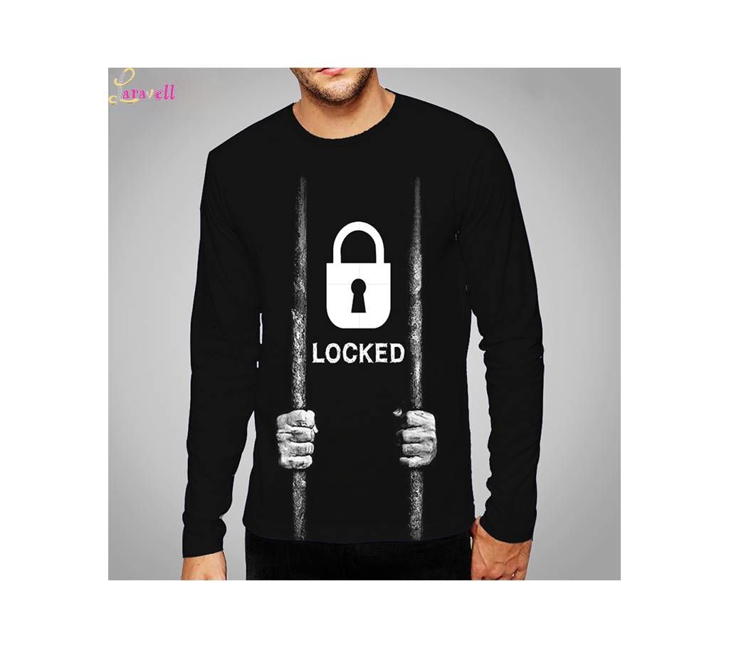 LOCKED Full Sleeve Cotton t-shirt