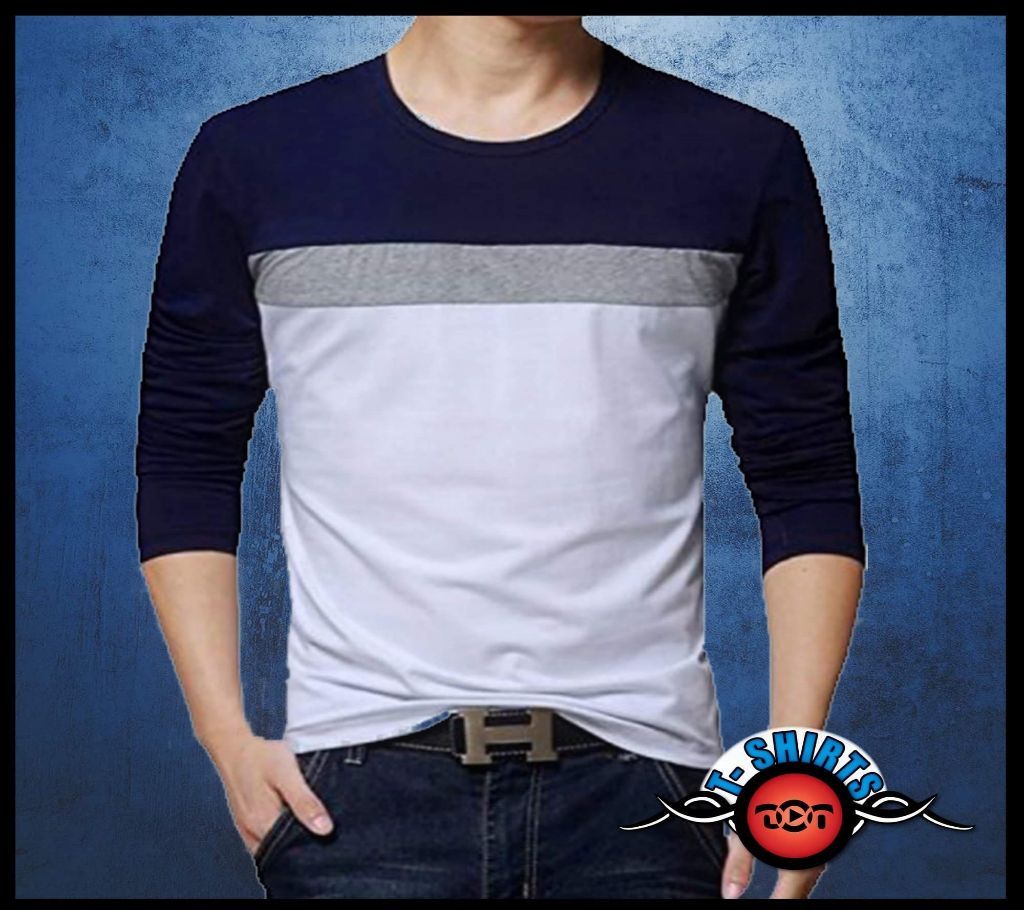 Stylish Full Sleeve T-Shirt Mixed