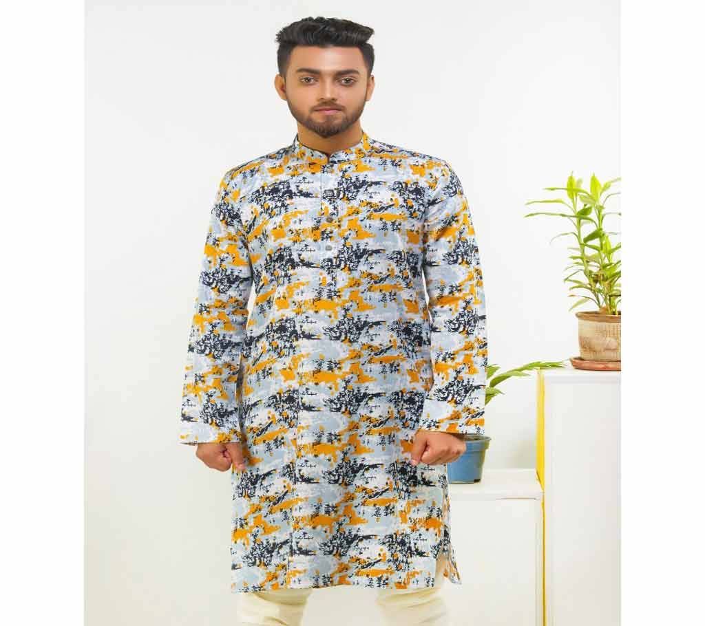 LAVELUX Printed Cotton Panjabi