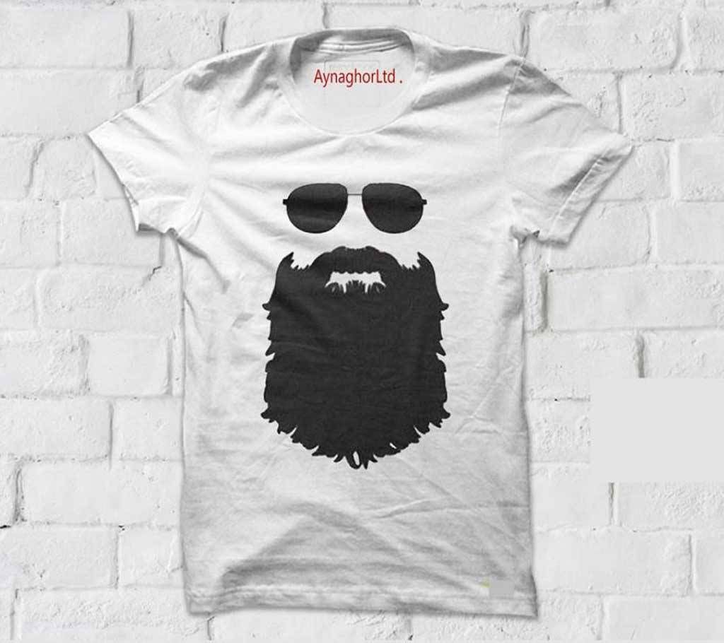 Beard Menz Half Sleeve T-Shirt
