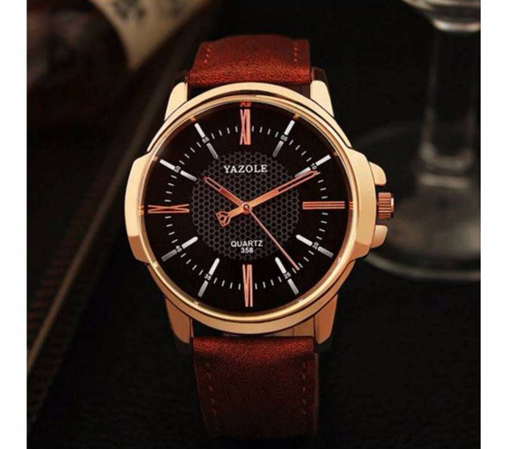 YAZOLE Rose Gold Wrist Watch