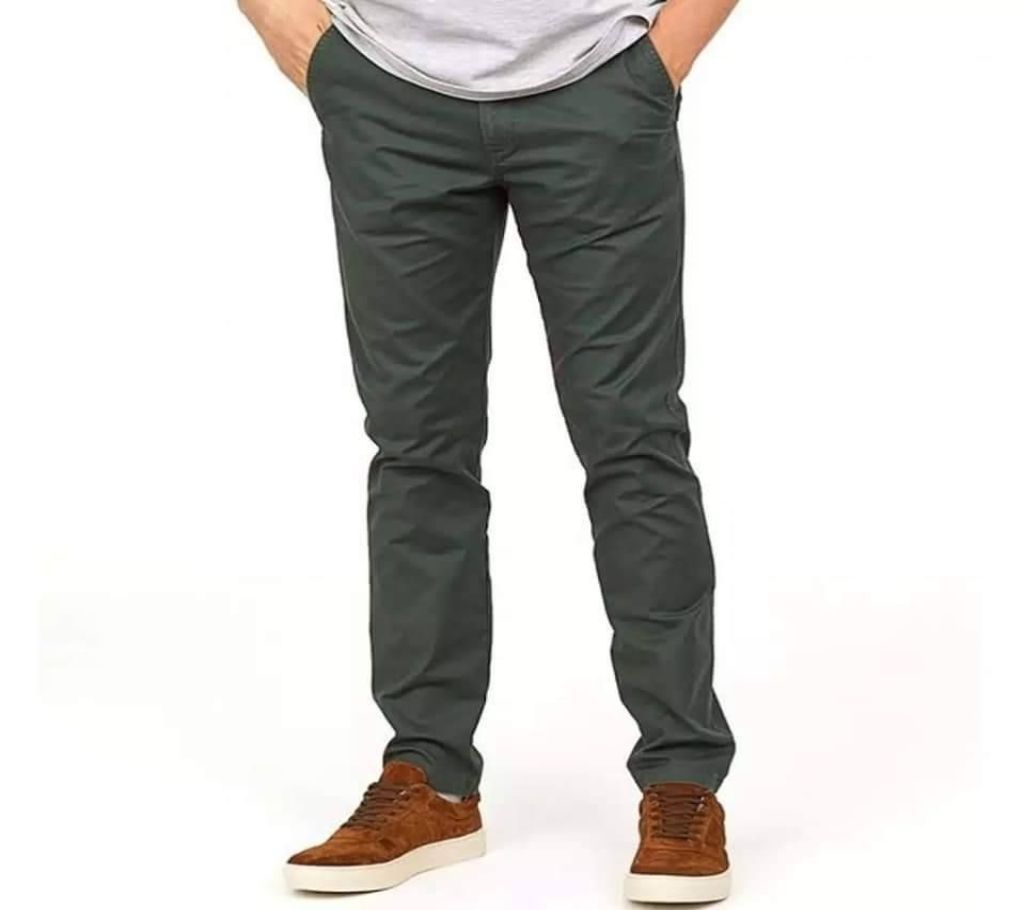 Cotton Twill Gaberdine Pants For Men