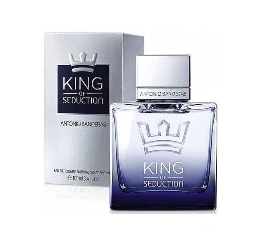 King of seduction Antonio Banderas Eau de Toilette spray for men 100ml-Spain