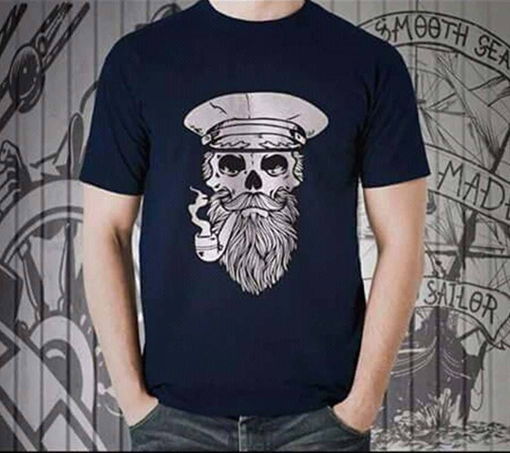 Men's half sleeve printed t-shirt