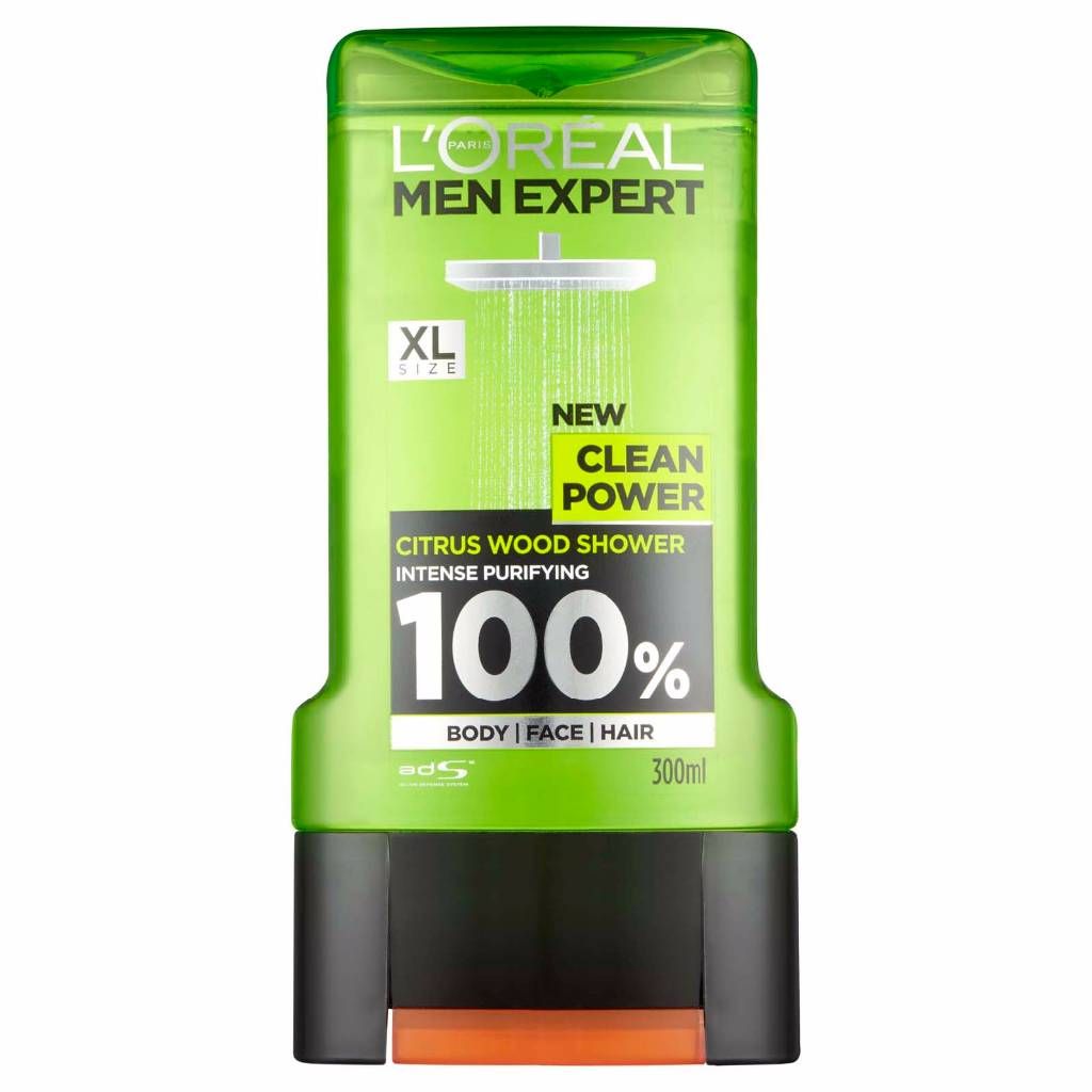 L'Oreal Man Expert Clean Power Shower