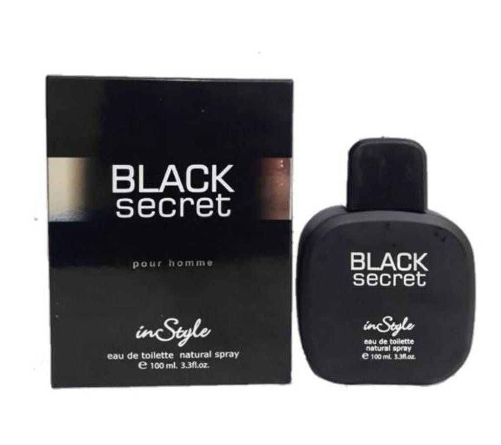 BLACK SECRET Pour Homme Perfume for men