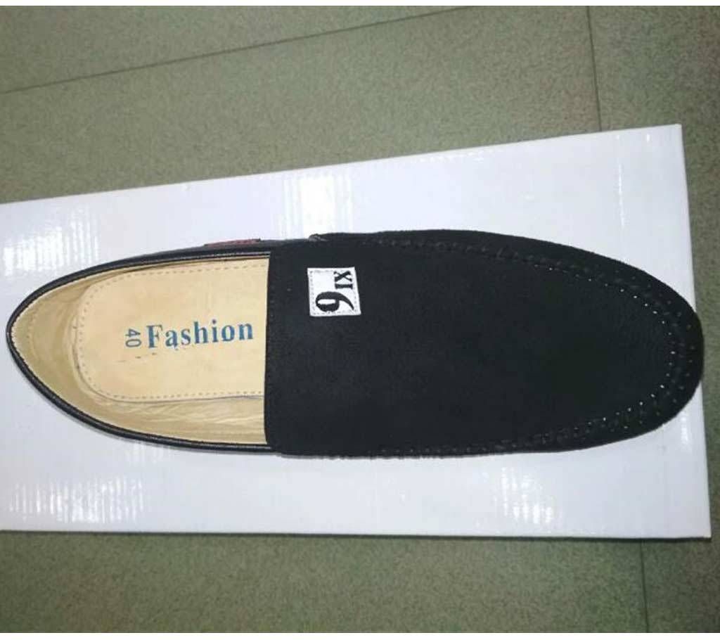 Lather Loafer Shoes