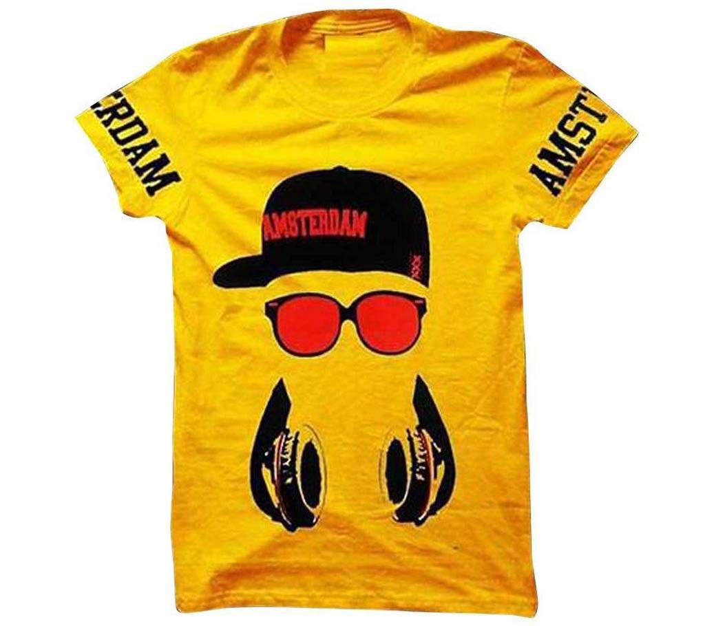 music men printed t shirt for men 