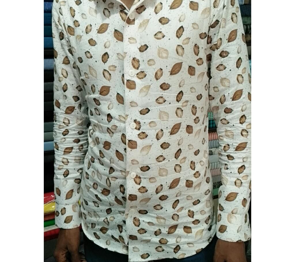 White Styles full slive  shirt