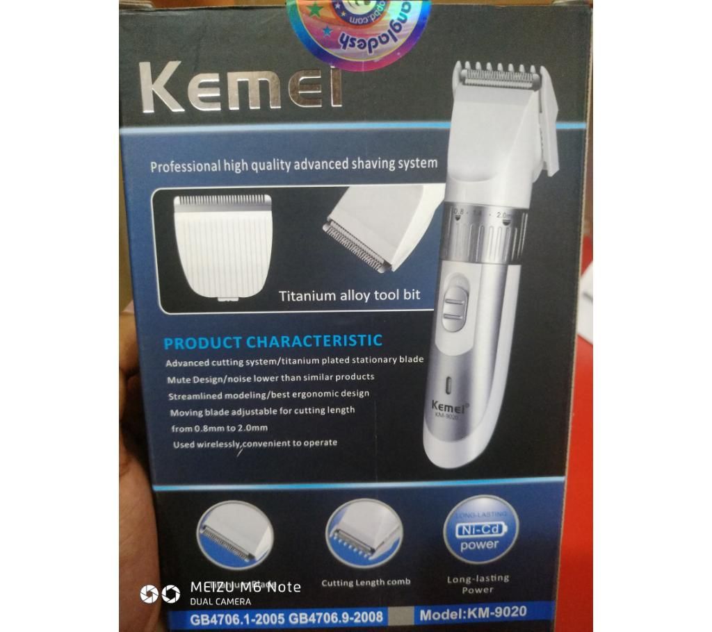 Rechargeable Hair Trimmer Kemei KM 9020