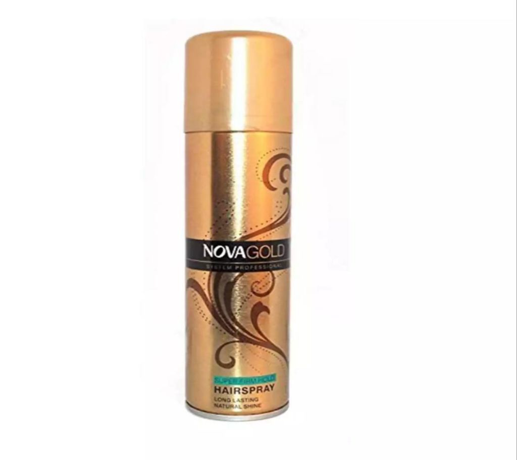 Nova Gold Super Firm Hold Hair spray- 200 ml