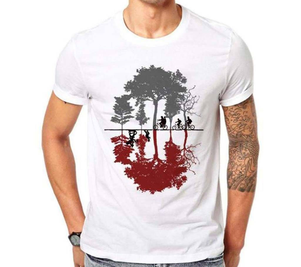Man half sleeve tshirt