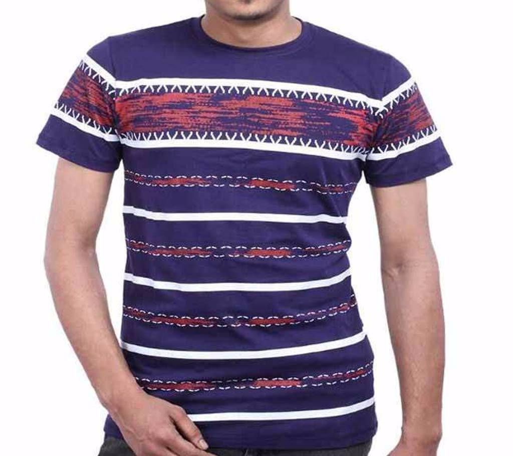Product Type - T-Shirt Body - 100% Cotton  GSM 160 Color - navy  Gender - Men  Main Material- Cotton  Country of origin - Bangladesh  Size- M, L, XL