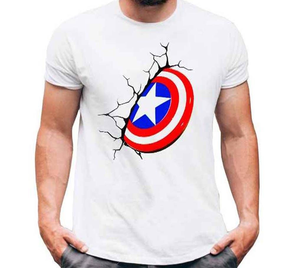 AVENGER ENDGAME Captain America  T shirt 2019 From Mabubas Collection
