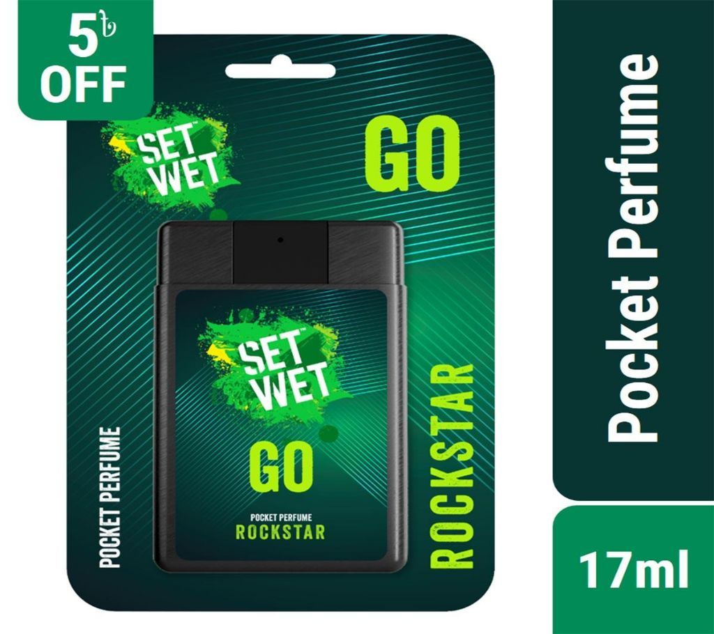 Set Wet Go Pocket Perfume Rockstar 17ml