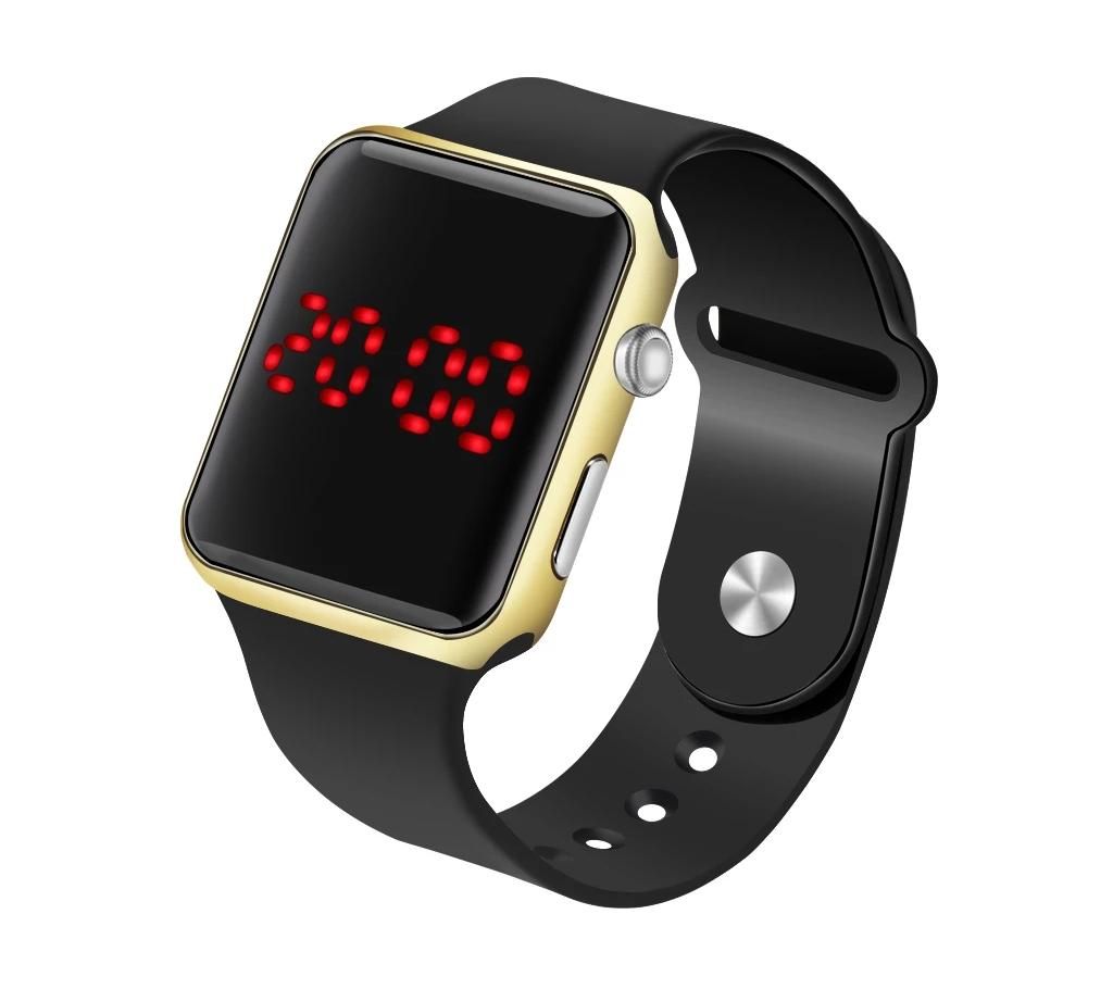 LED Watch Gold