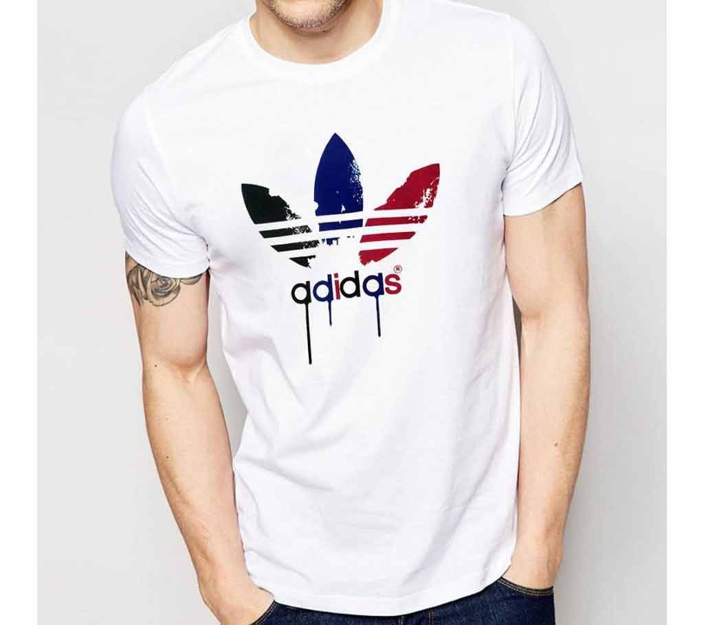 Mens Half SLeev cotton t shirt new addidas