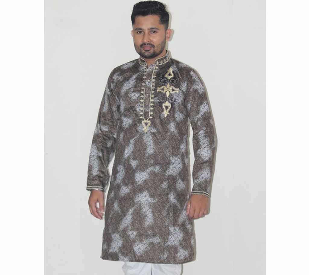 Mens Fashion Cotton Punjabi