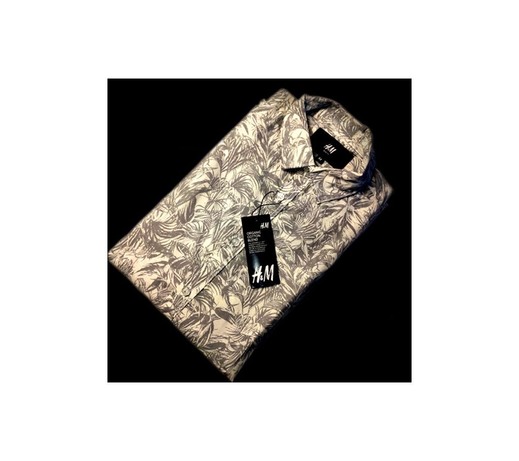 Special Mens Full Printed Casual Shirt By H&M