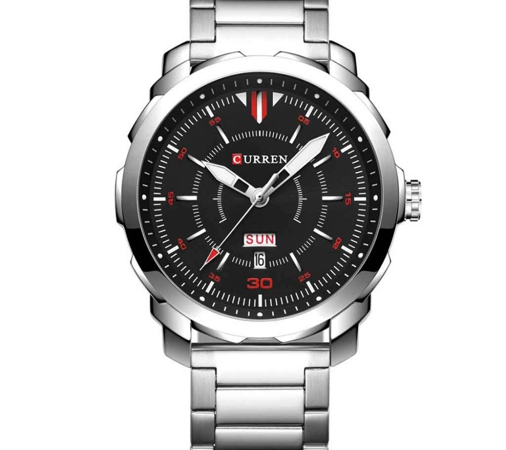 CURREN 8266 Silver Watch For Men