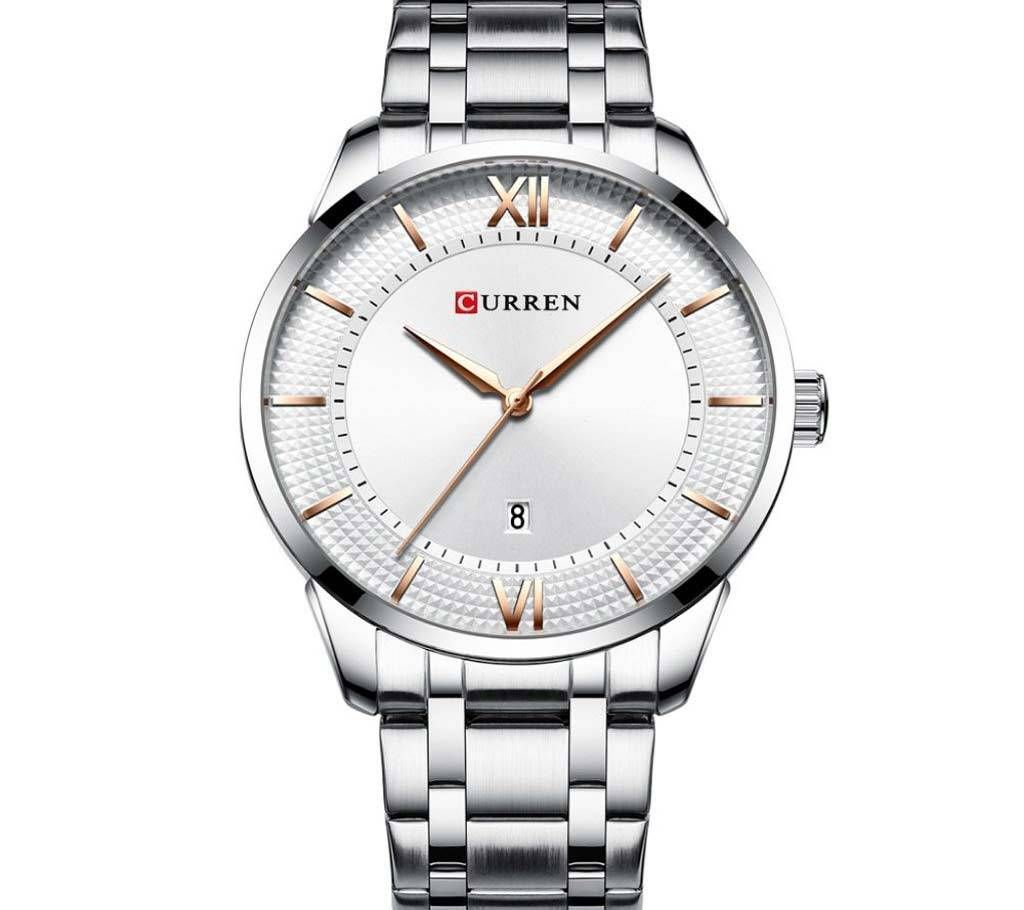 CURREN 8356 WATCH FOR MEN SILVER