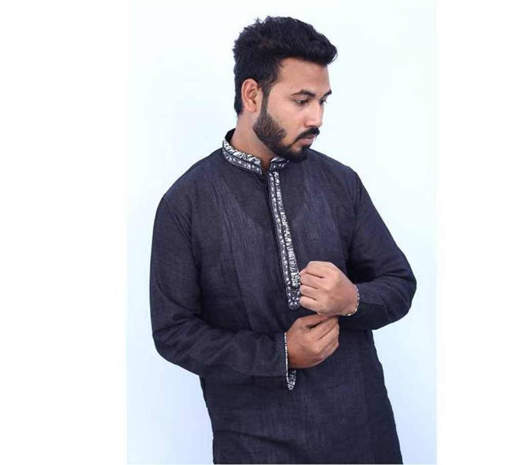 Indian Printed Semi Long Andy Cotton Panjabi