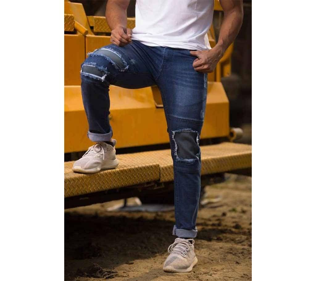 Destroy 1 gents semi narrow fit jeans pant 