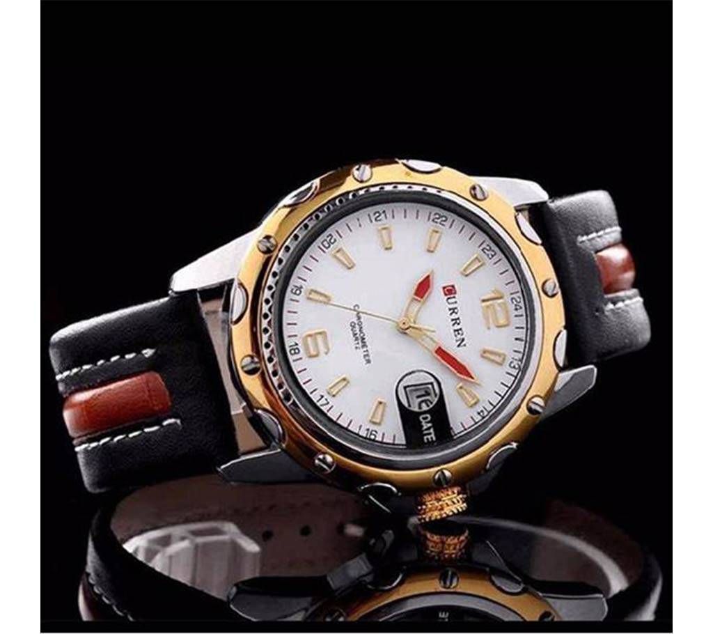 CURREN 8104 GOLD-WHITE
