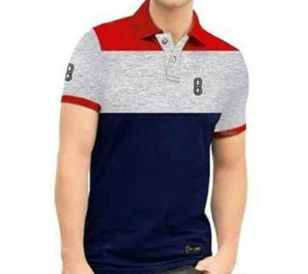 Menz Multi Color Polo Shirt - Copy