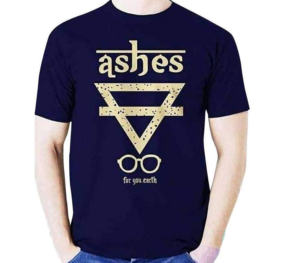 Ashes printed t shirt for men 