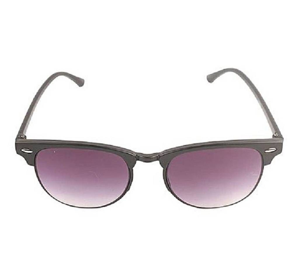 Gray Plastic Purple Shaded Sunglasses for Men