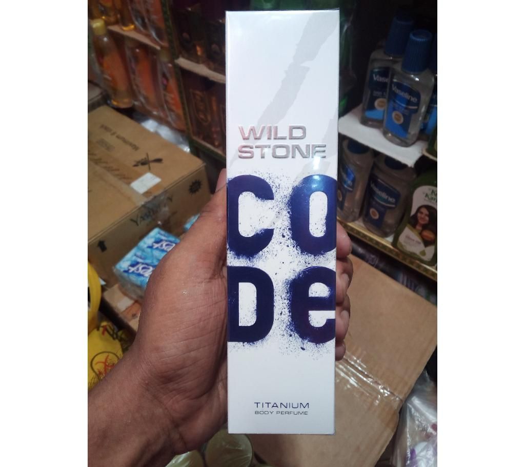wild stone perfume titanium