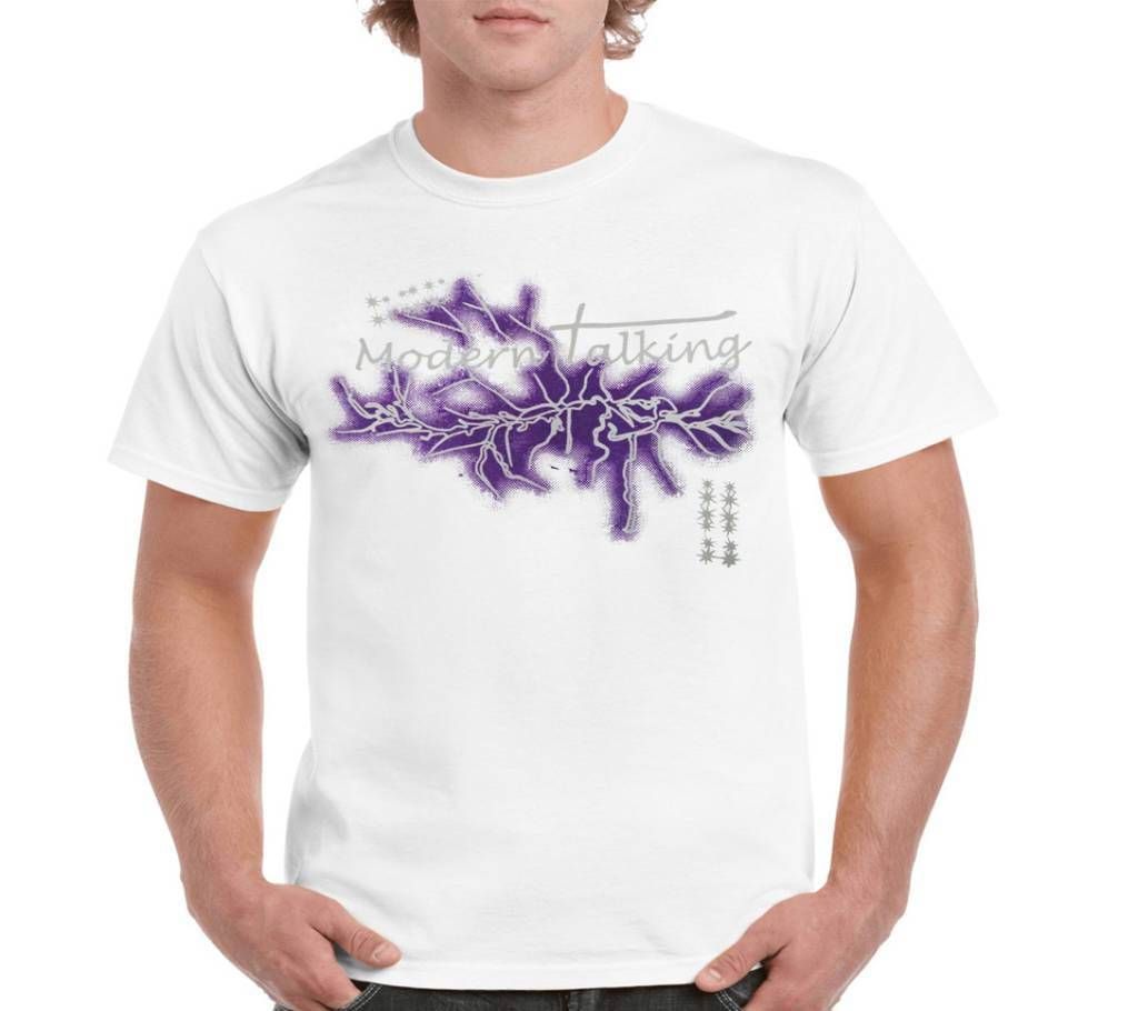 Gents Half Sleeve Cotton Bezli T-Shirt