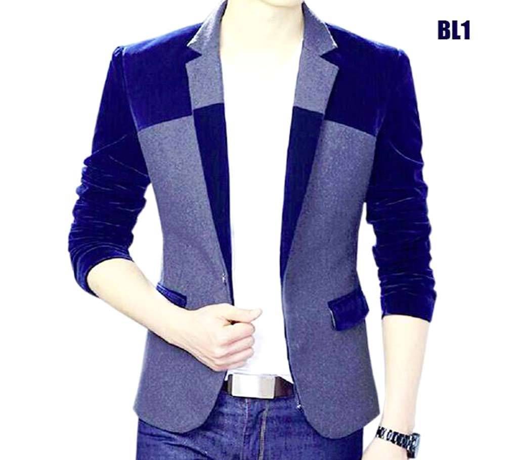 Navy Blue gray Blazer